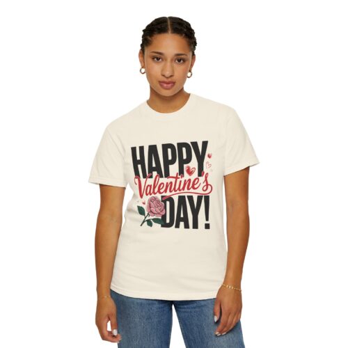 Unisex Happy Valentine's Day T-Shirt, Romantic Gift, Cute Valentine's Apparel, Casual Love Shirt, Perfect for Couples. - Image 29
