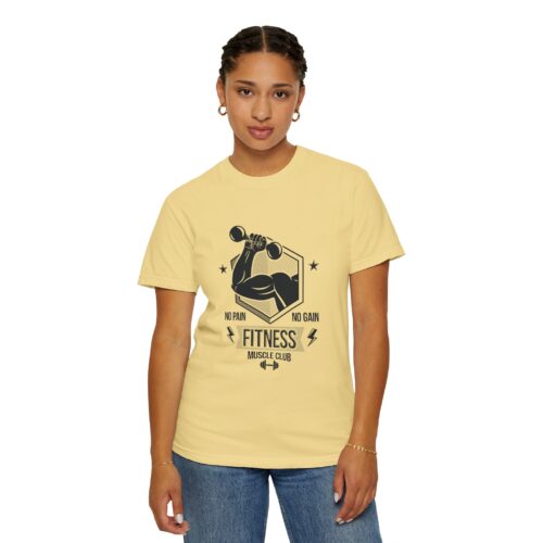 Fitness Muscle Club T‑Shirt — "No Pain No Gain" Gym Workout Tee. - Image 29