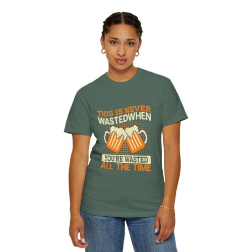 Funny Beer T-Shirt, Unisex Garment-Dyed Tee, Perfect for Parties, Birthdays, Beer Lovers Gift, Casual Wear. - Image 21