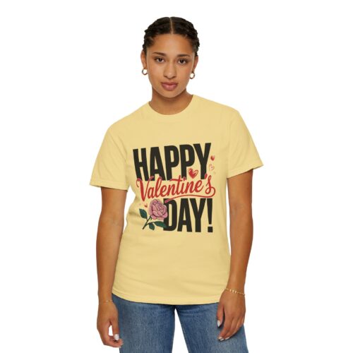 Unisex Happy Valentine's Day T-Shirt, Romantic Gift, Cute Valentine's Apparel, Casual Love Shirt, Perfect for Couples. - Image 13