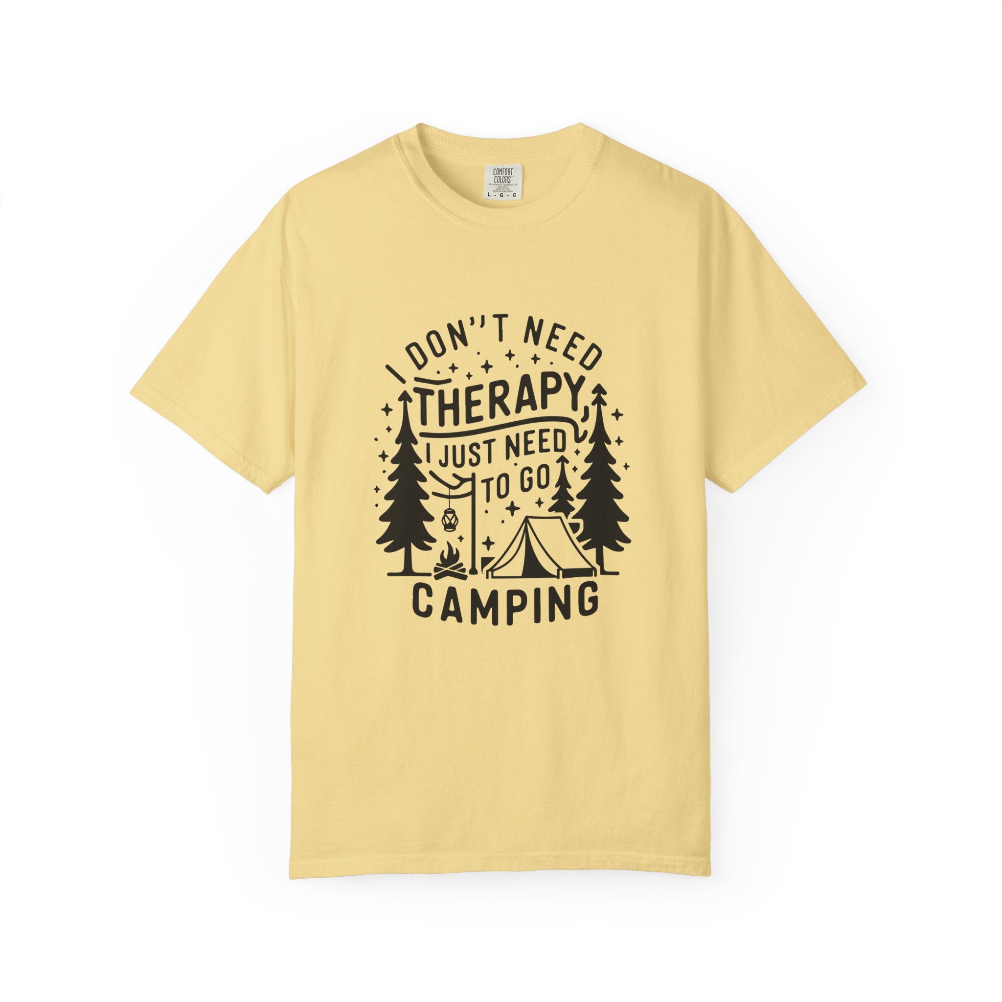 Camping Therapy Unisex T-shirt, Outdoor Adventure Tee, Funny Camping Gift, Nature Lover Apparel, Summer Travel Shirt. - Image 17