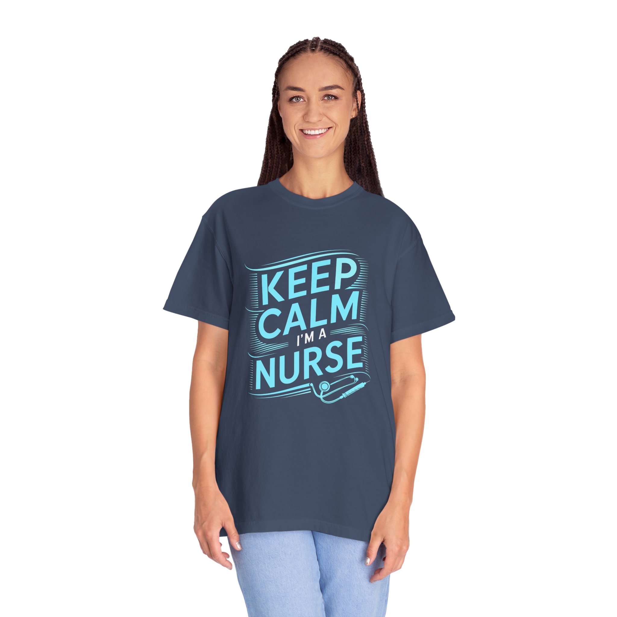 Nurse Appreciation T-Shirt | Keep Calm I'm a Nurse Tee | Gift for Nurses | Healthcare Worker Shirt | Comfortable Unisex Apparel. - Image 36