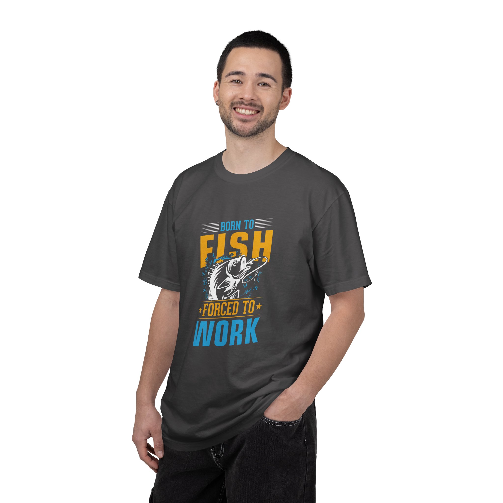 Born to Fish Graphic T-Shirt, Fishing Gift, Unisex Tee, Outdoor Apparel, Birthday Present, Casual Wear. - Image 29