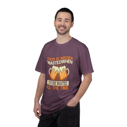 Funny Beer T-Shirt, Unisex Garment-Dyed Tee, Perfect for Parties, Birthdays, Beer Lovers Gift, Casual Wear. - Image 11