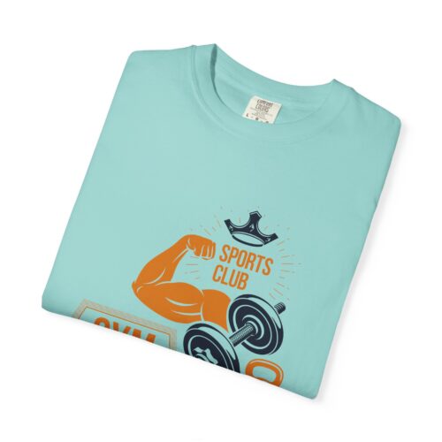 Gym Sports Club Workout T-Shirt — Muscle, Dumbbell & Kettlebell Fitness Tee. - Image 18