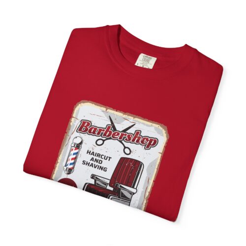 Vintage Barbershop T-Shirt, Unisex Graphic Tee, Haircut & Shaving Design, Barber Gift, Casual Wear, Retro Style, Gift for Him/Her. - Image 50