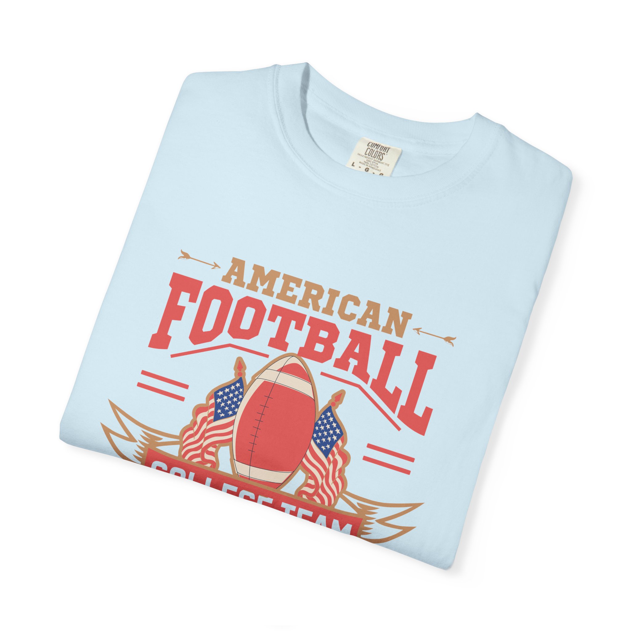 Vintage American Football Unisex T-Shirt, College Team Apparel, Sport Division Tee, Game Day Wear, Football Fan Gift. - Image 26