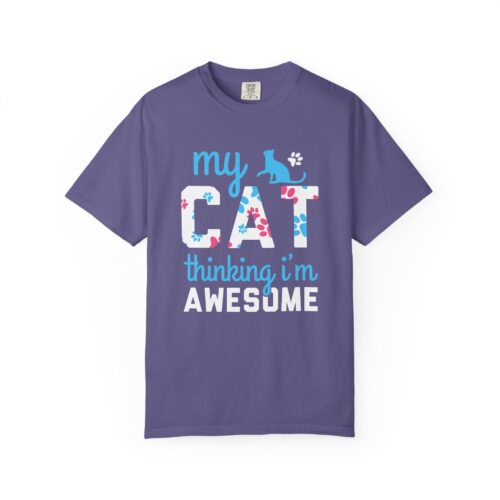 My Cat Thinking I'm Awesome T-Shirt — Funny Cat Lover Tee. - Image 25