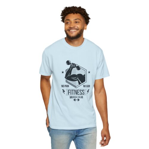 Fitness Muscle Club T‑Shirt — "No Pain No Gain" Gym Workout Tee. - Image 39