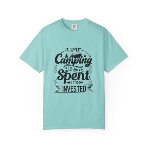 Campfire Vibes Unisex T-Shirt, Camping T-Shirt, Nature Lover Gift, Outdoor Adventure Shirt, Gift for Hikers, Summer Camping Tee. - Image 1