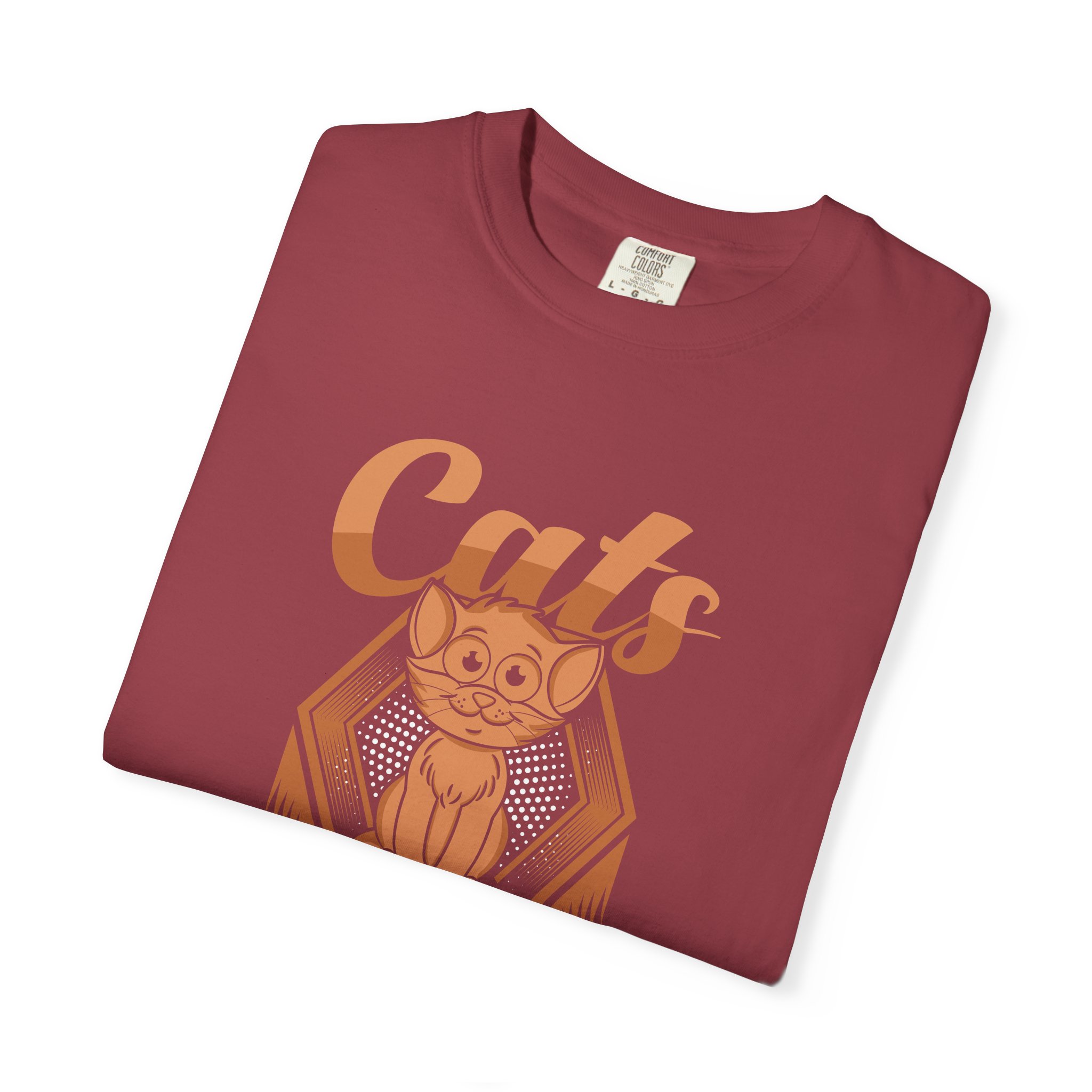 cn - 5.10a - Cat Lovers T-Shirt — "Cats Are Just Awesome" Retro Graphic Tee. - Image 42