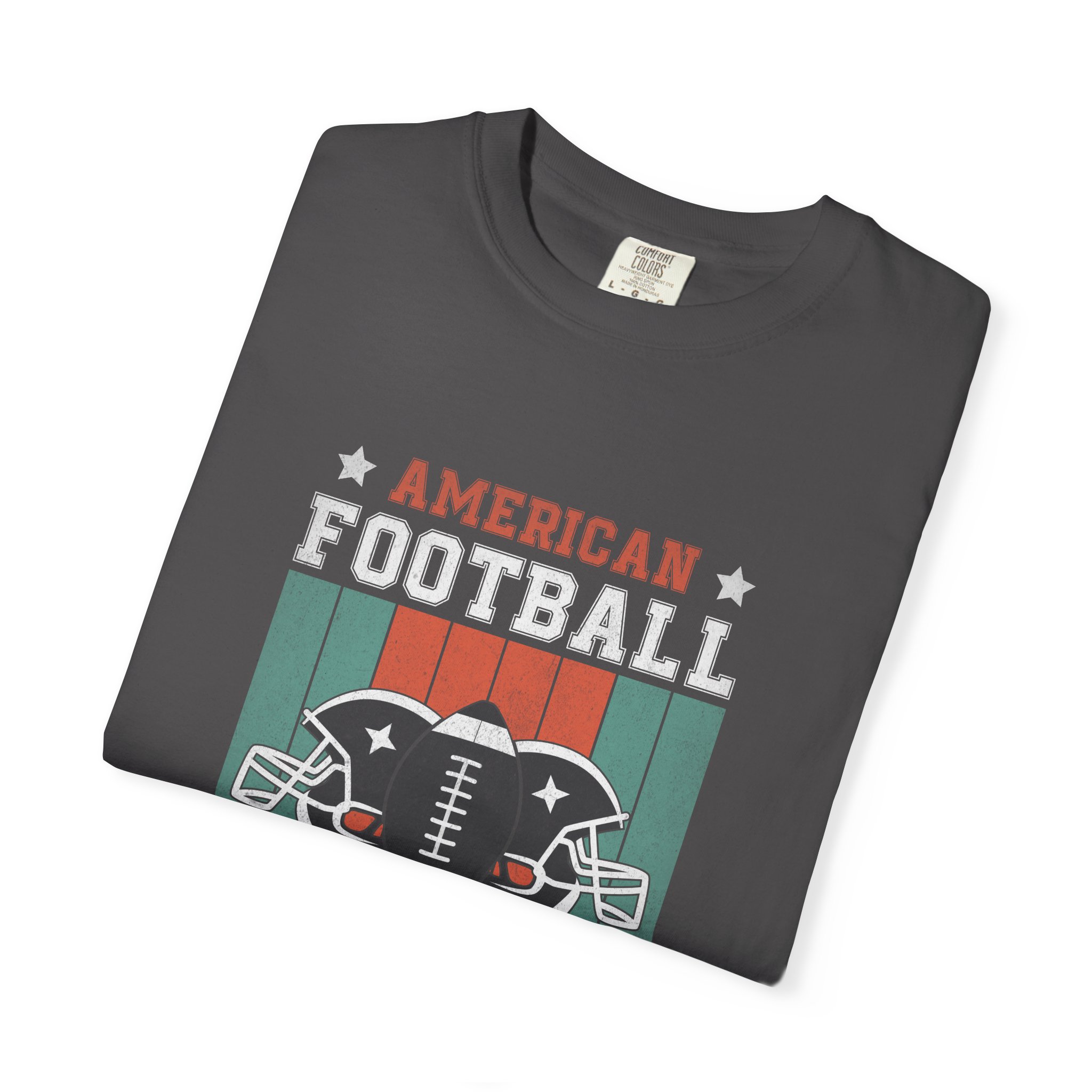 American Football College Team Unisex Garment-Dyed T-Shirt, Sports Fan Tee, Game Day Shirt, Gift for Football Lovers. - Image 34
