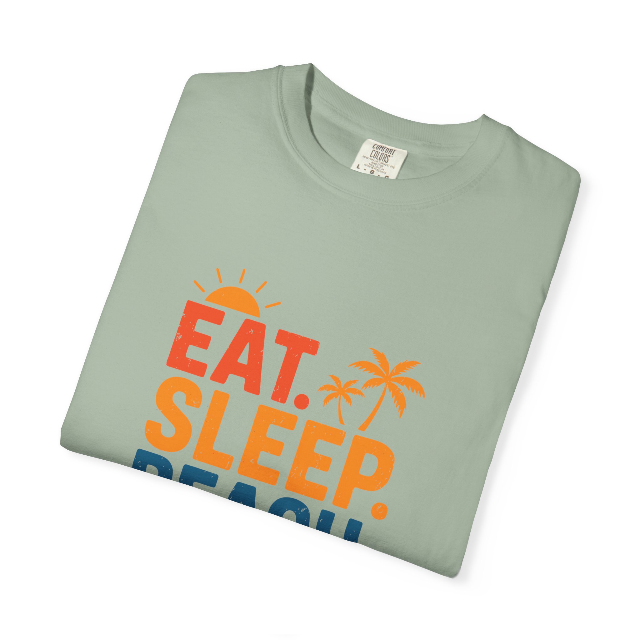 Beach Life Unisex T-Shirt - Eat Sleep Beach Repeat, Summer Wear, Vacation Shirt, Gift for Beach Lovers, Relaxed Summer Style. - Image 26
