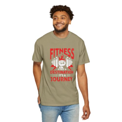 Fitness Journey T-Shirt — “Fitness Is Not a Destination, It’s a Journey” Gym Tee. - Image 15