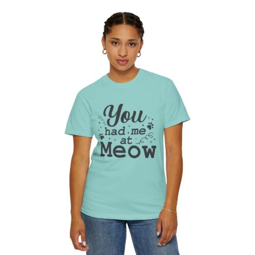 You Had Me at Meow T-Shirt — Cute Cat Lover Tee. - Image 29