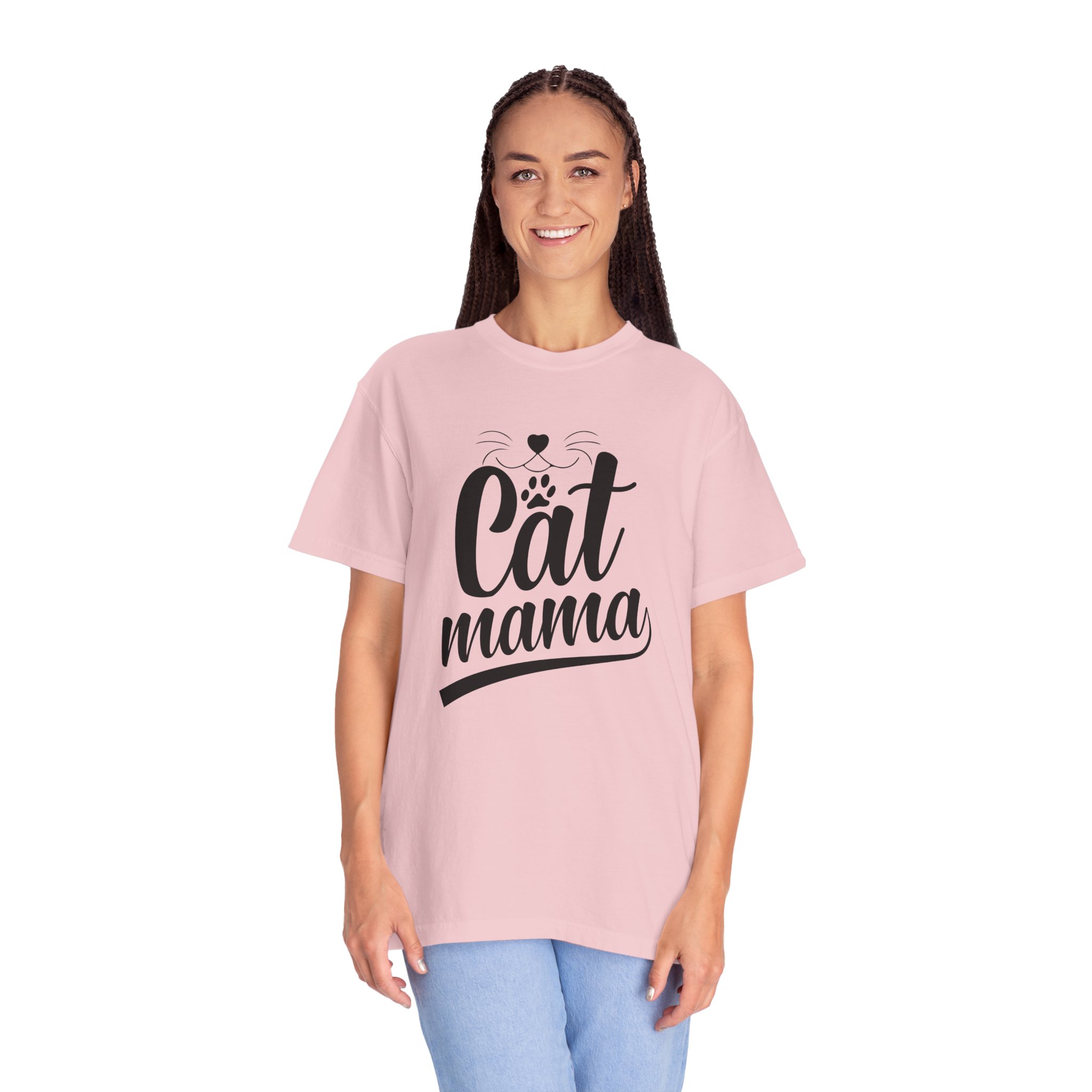 cn - 5.9 - Cat Mama T-Shirt — Cute Feminine Cat Lover Tee. - Image 52