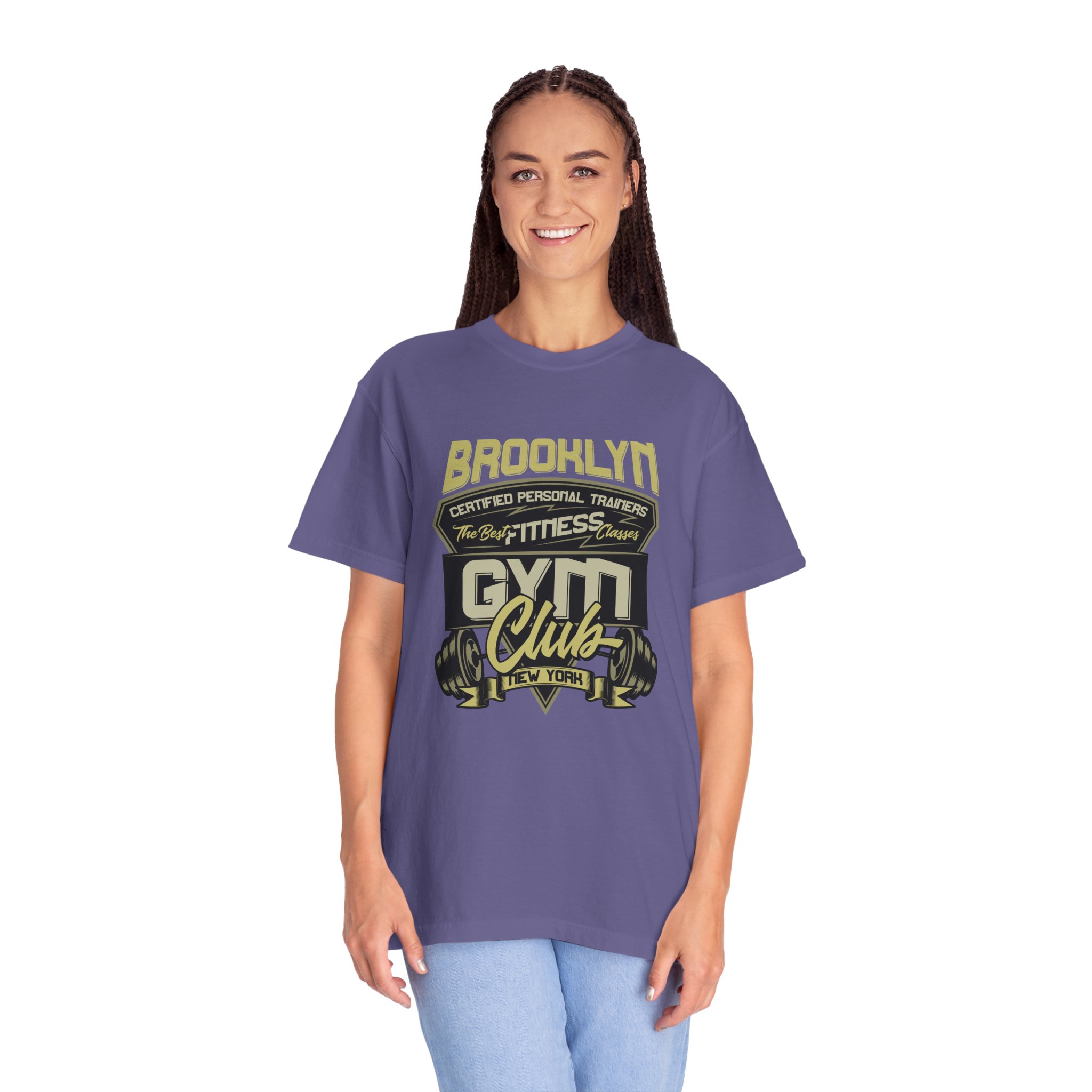 Brooklyn Gym Club T-Shirt, Fitness Apparel, Unisex Workout Tee, Sports Gift, Gym Wear for Trainers, Casual Style Shirt. - Image 52