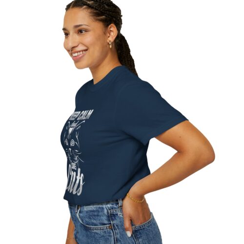 Keep Calm and Love Cats T-Shirt. - Image 30