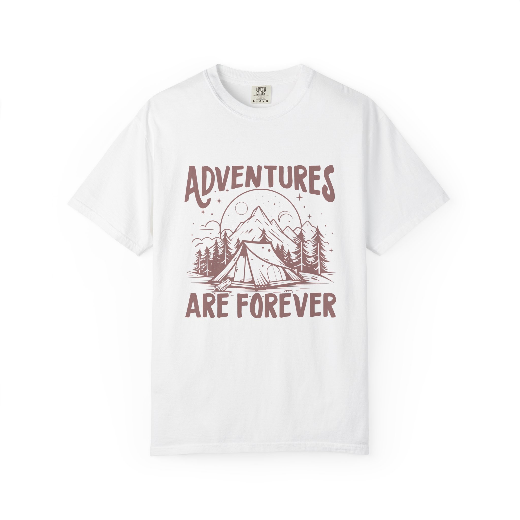 Adventure T-Shirt, Unisex Camping Tee, Outdoor Lover Gift, Nature Apparel, Travel Shirt, Hiking Outfit. - Image 9