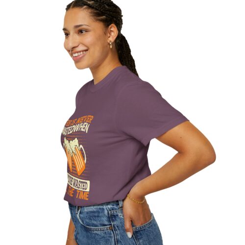 Funny Beer T-Shirt, Unisex Garment-Dyed Tee, Perfect for Parties, Birthdays, Beer Lovers Gift, Casual Wear. - Image 14