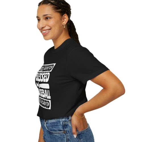 Baseball Obsession Tee, Stressed Blessed Baseball Shirt, Unisex Sportswear, Gifts for Baseball Fans, Casual Everyday Wear. - Image 6