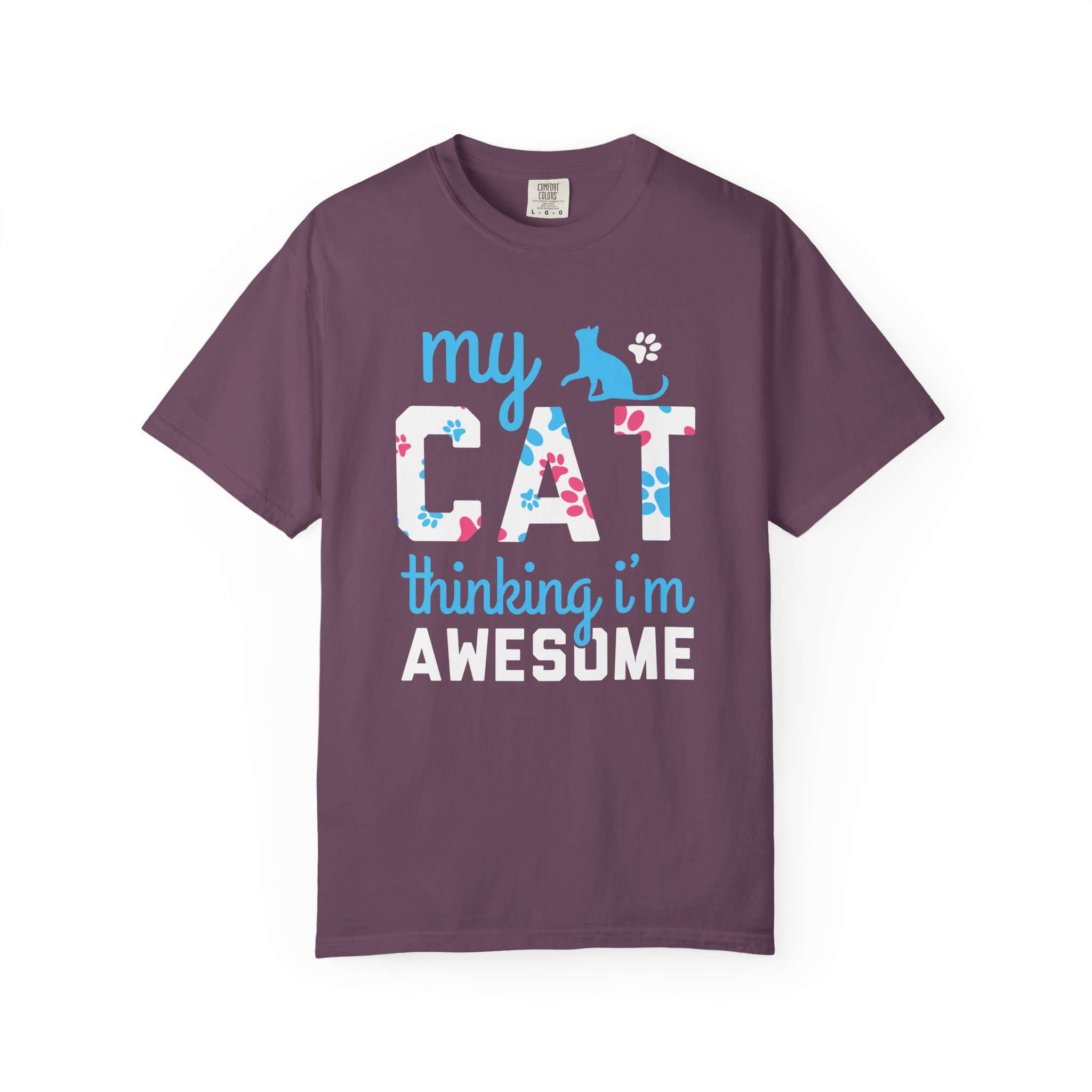 cn - 5.11 - My Cat Thinking I'm Awesome T-Shirt — Funny Cat Lover Tee. - Image 33