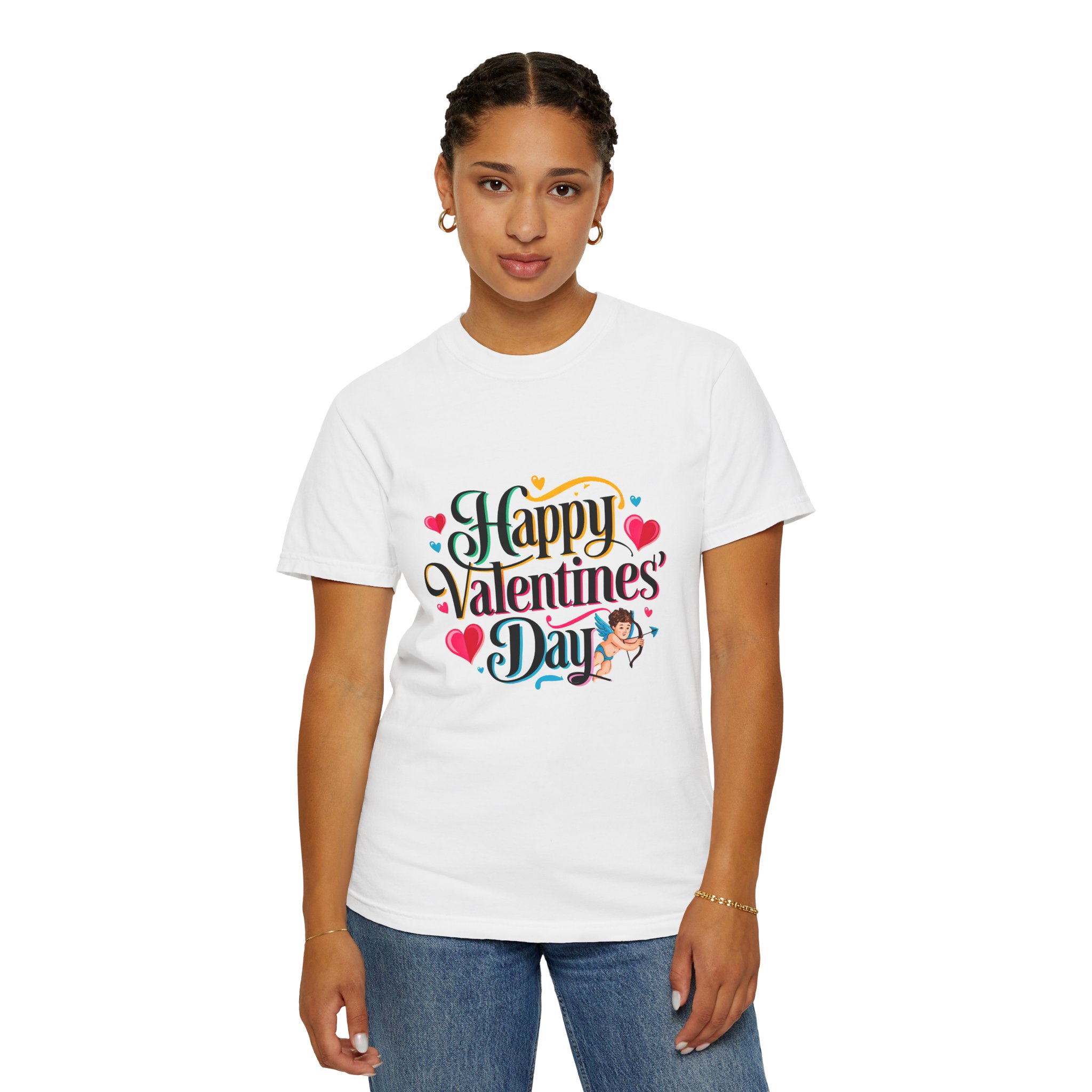 C - 8.19.Happy Valentine's Day T-Shirt, Cute Couple Gift, Unisex Love Tee, Romantic Apparel, Anniversary Shirt. - Image 5