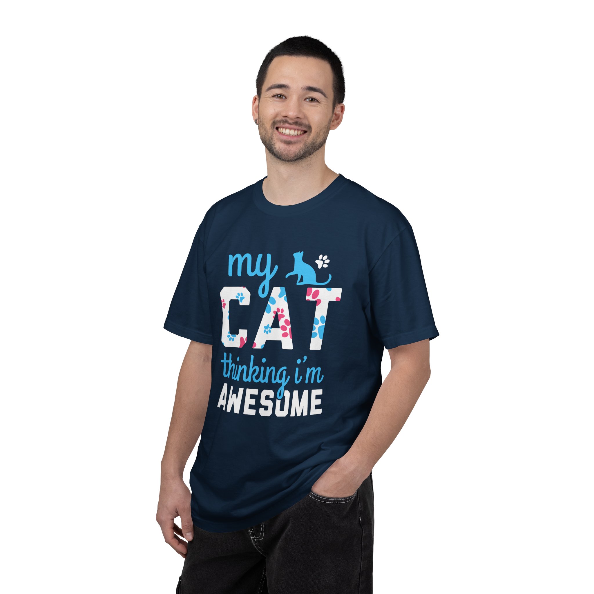 cn - 5.11 - My Cat Thinking I'm Awesome T-Shirt — Funny Cat Lover Tee. - Image 19