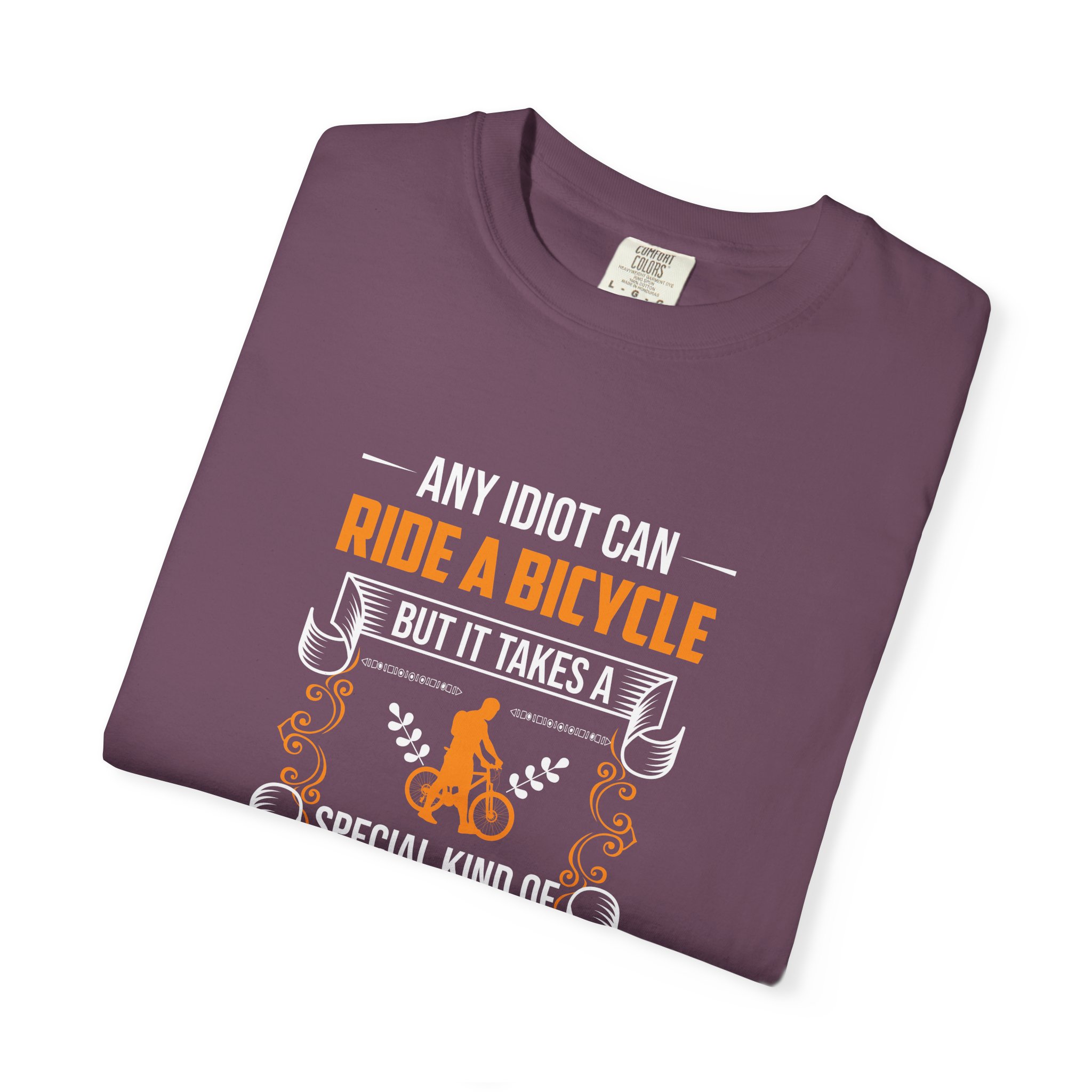 Idiot Cyclist T-Shirt: Perfect for Bike Lovers, Gift for Riders, Cycling Enthusiasts, Fun Tee for Bike Events, Sporty Casual Wear. - Image 10