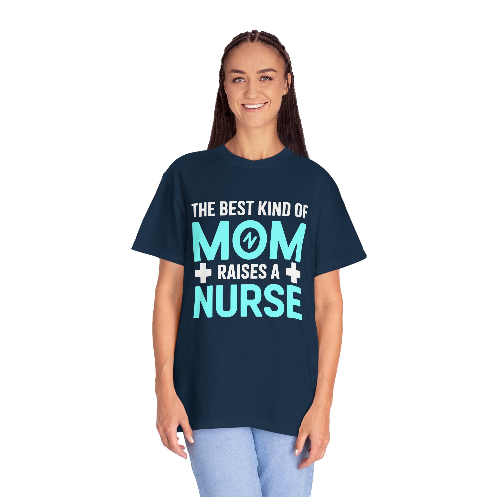 Gift for Nurse Mom | Unisex Garment-Dyed T-Shirt | Perfect for Nursing Students, Mother's Day, Birthdays, Casual Wear. - Image 28