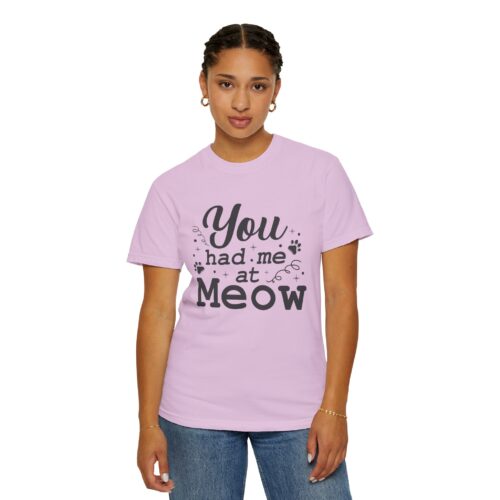 You Had Me at Meow T-Shirt — Cute Cat Lover Tee. - Image 45