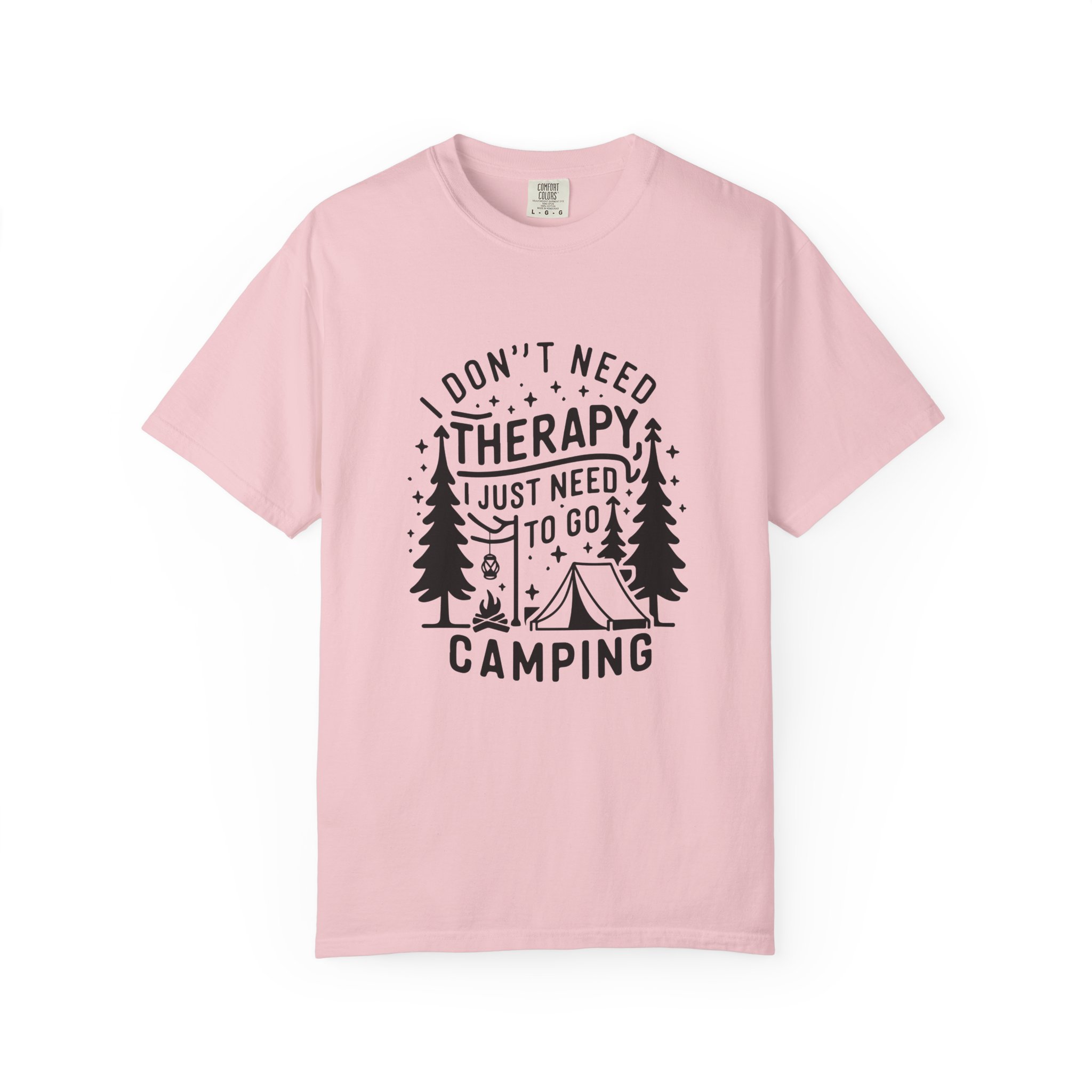Camping Therapy Unisex T-shirt, Outdoor Adventure Tee, Funny Camping Gift, Nature Lover Apparel, Summer Travel Shirt. - Image 49