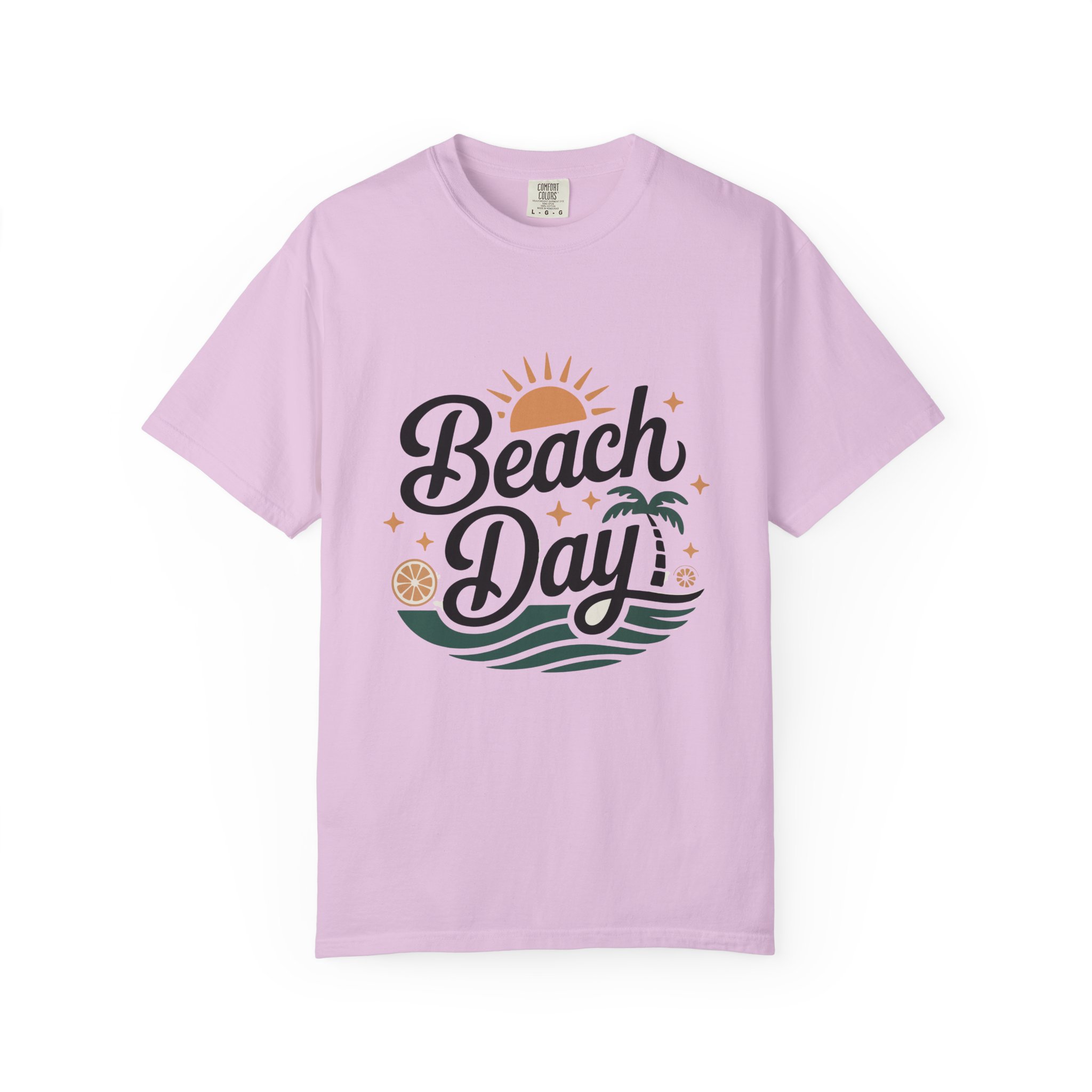 Beach Day Unisex Garment-Dyed T-Shirt, Summer Vibes Shirt, Casual Beachwear, Vacation Tee, Gift for Beach Lovers. - Image 17