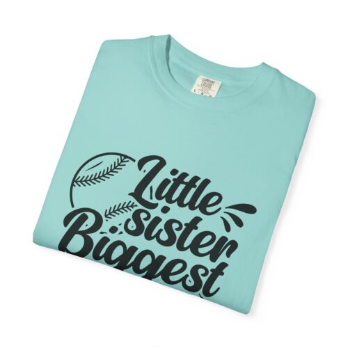 Cheerful Fan T-Shirt for Little Sisters, Baseball Enthusiast Gift, Sports Fan Apparel, Unisex Casual Wear, Soft Cotton Tee. - Image 34