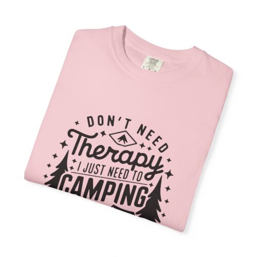 Camping Therapy T-Shirt | Unisex Garment-Dyed Tee for Outdoor Lovers, Perfect Gift for Campers, Nature Lovers, and Adventure Seekers. - Image 50