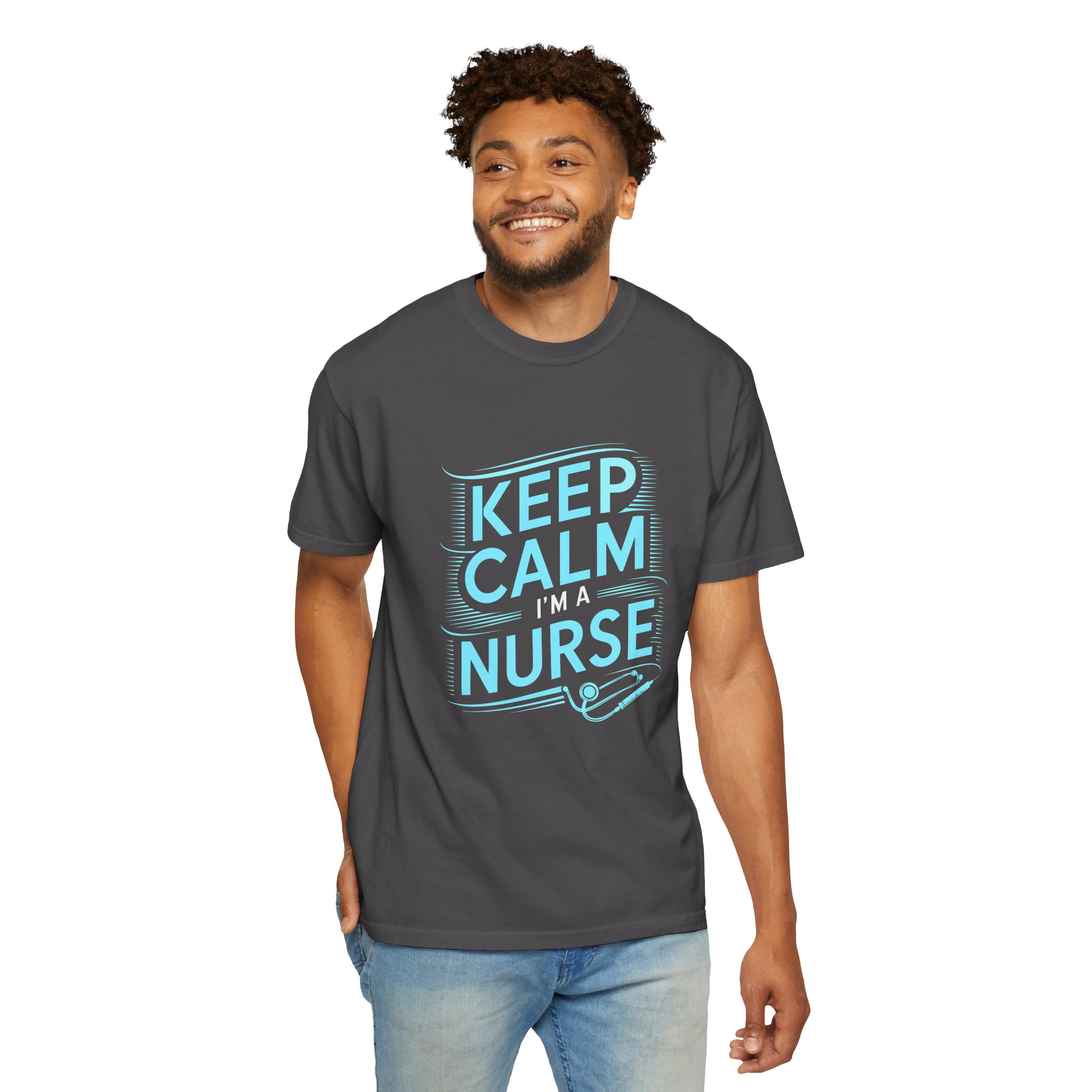 Nurse Appreciation T-Shirt | Keep Calm I'm a Nurse Tee | Gift for Nurses | Healthcare Worker Shirt | Comfortable Unisex Apparel. - Image 55