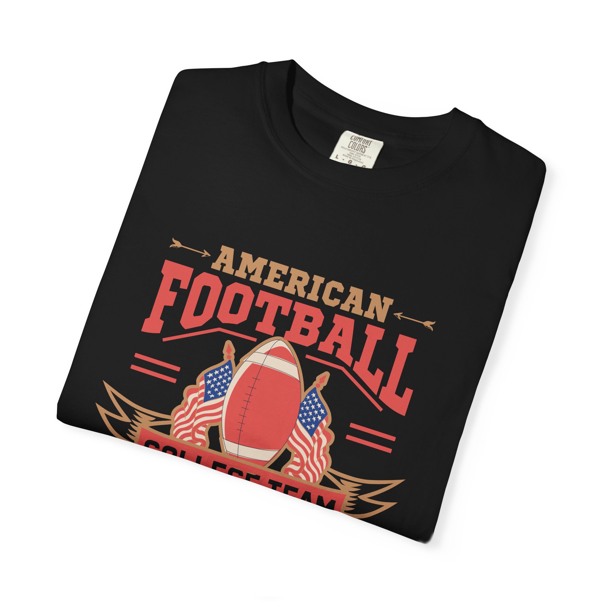 Vintage American Football Unisex T-Shirt, College Team Apparel, Sport Division Tee, Game Day Wear, Football Fan Gift. - Image 10