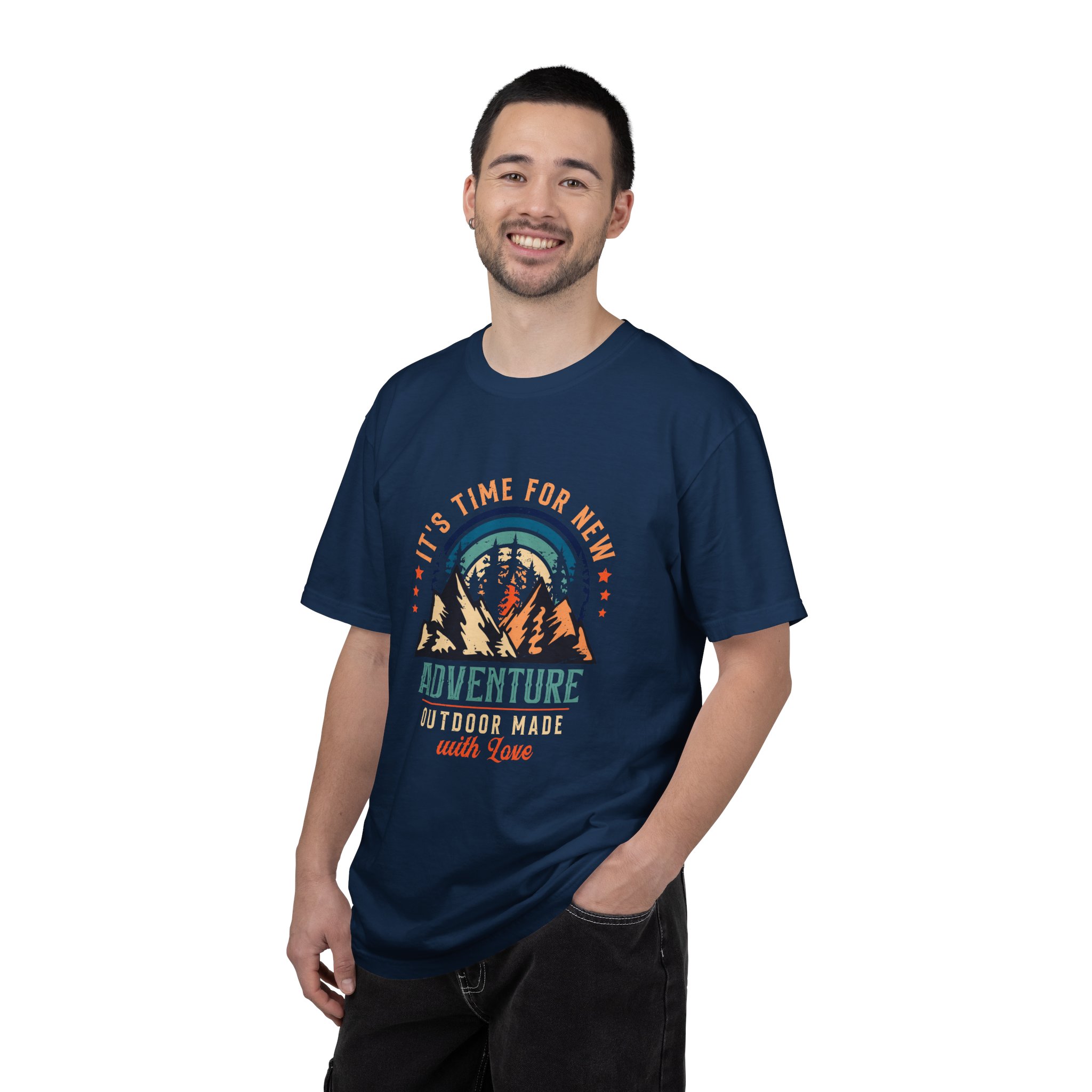 Adventure Awaits Unisex Garment-Dyed T-shirt, Perfect for Outdoor Lovers, Casual Wear, Vacation, Gifts for Adventurers. - Image 35