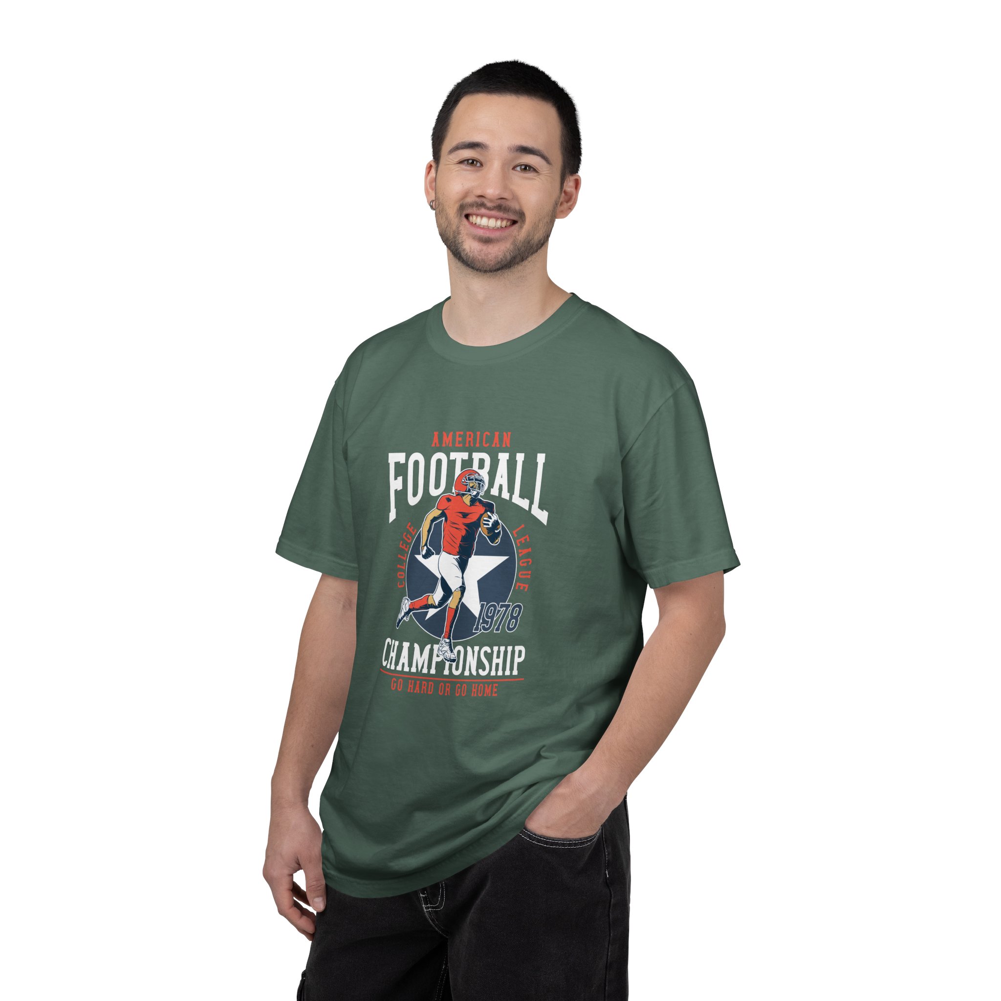 Vintage Football Championship T-Shirt, Sports Tee, Unisex Apparel, Gift for Football Fans, Casual Wear, Retro Style, Game Day Shir. - Image 19