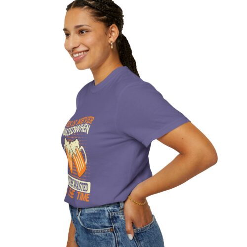 Funny Beer T-Shirt, Unisex Garment-Dyed Tee, Perfect for Parties, Birthdays, Beer Lovers Gift, Casual Wear. - Image 46