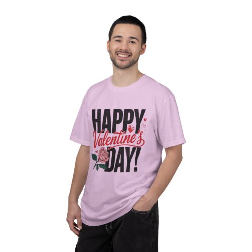 Unisex Happy Valentine's Day T-Shirt, Romantic Gift, Cute Valentine's Apparel, Casual Love Shirt, Perfect for Couples. - Image 19