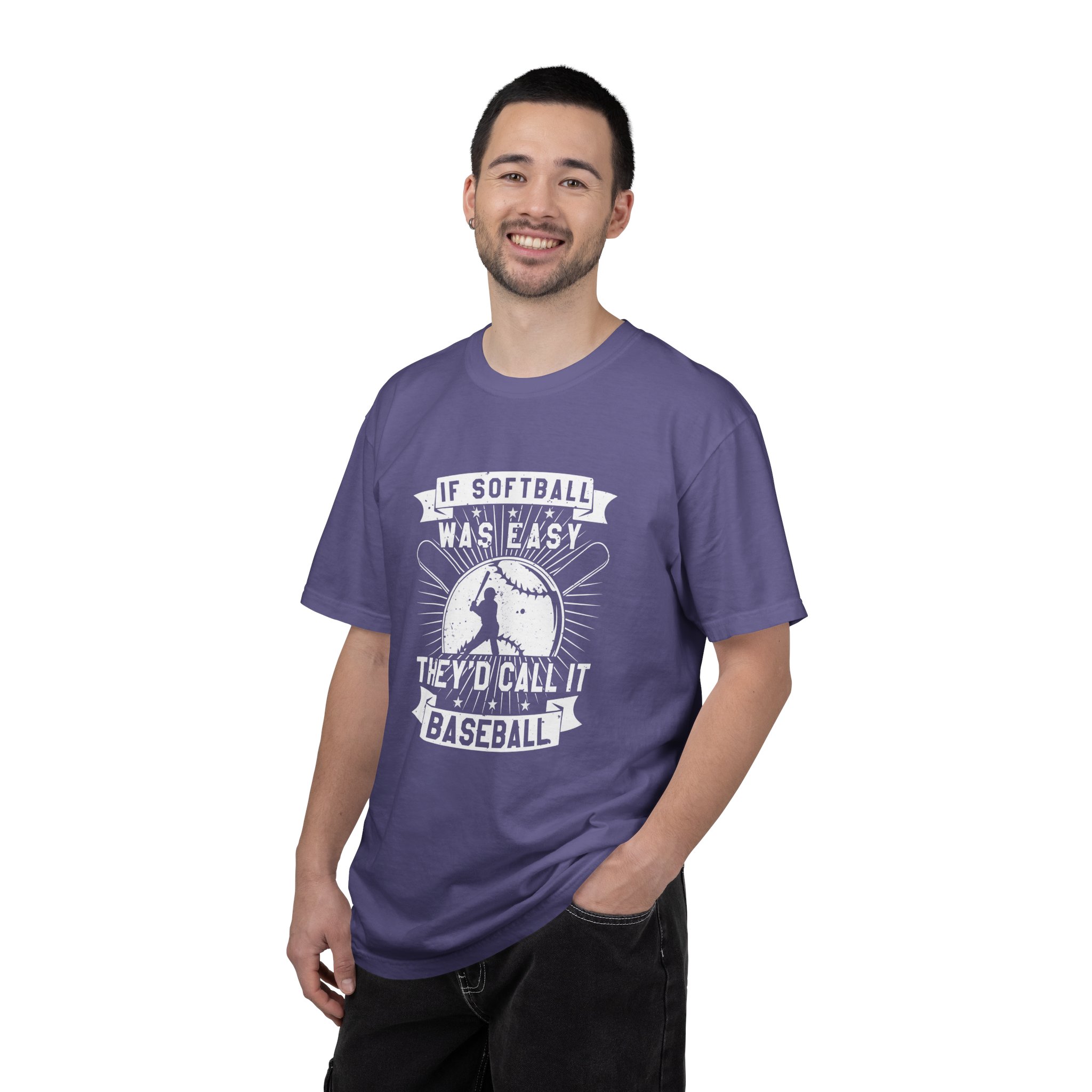 Baseball-Themed Unisex T-Shirt: Perfect for Softball Lovers, Gifts for Sports Fans, Cozy Casual Wear, Summer Outfits, Game Day Apparel. - Image 3