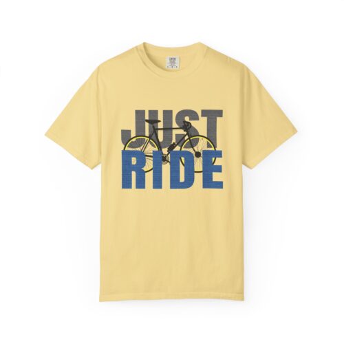 Unisex Cycling T-shirt, Just Ride Graphic Tee, Sporty Casual Wear, Cycling Gift, Active Lifestyle Apparel, Bike Lover Shirt. - Image 17