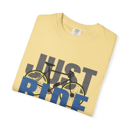 Unisex Cycling T-shirt, Just Ride Graphic Tee, Sporty Casual Wear, Cycling Gift, Active Lifestyle Apparel, Bike Lover Shirt. - Image 18