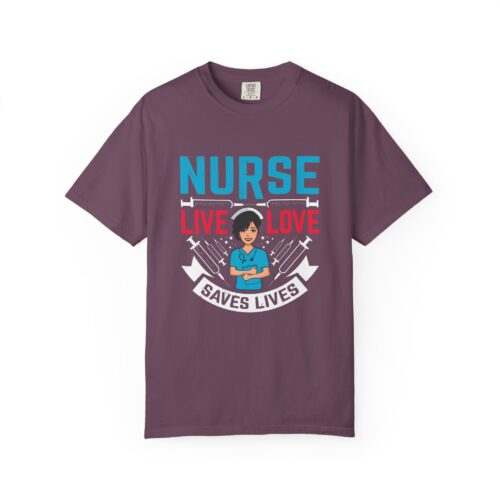 Nurse Live Love T-shirt, Unisex Medical Apparel, Gift for Nurses, Healthcare Worker Tee, Funny Nurse Shirt. - Image 9