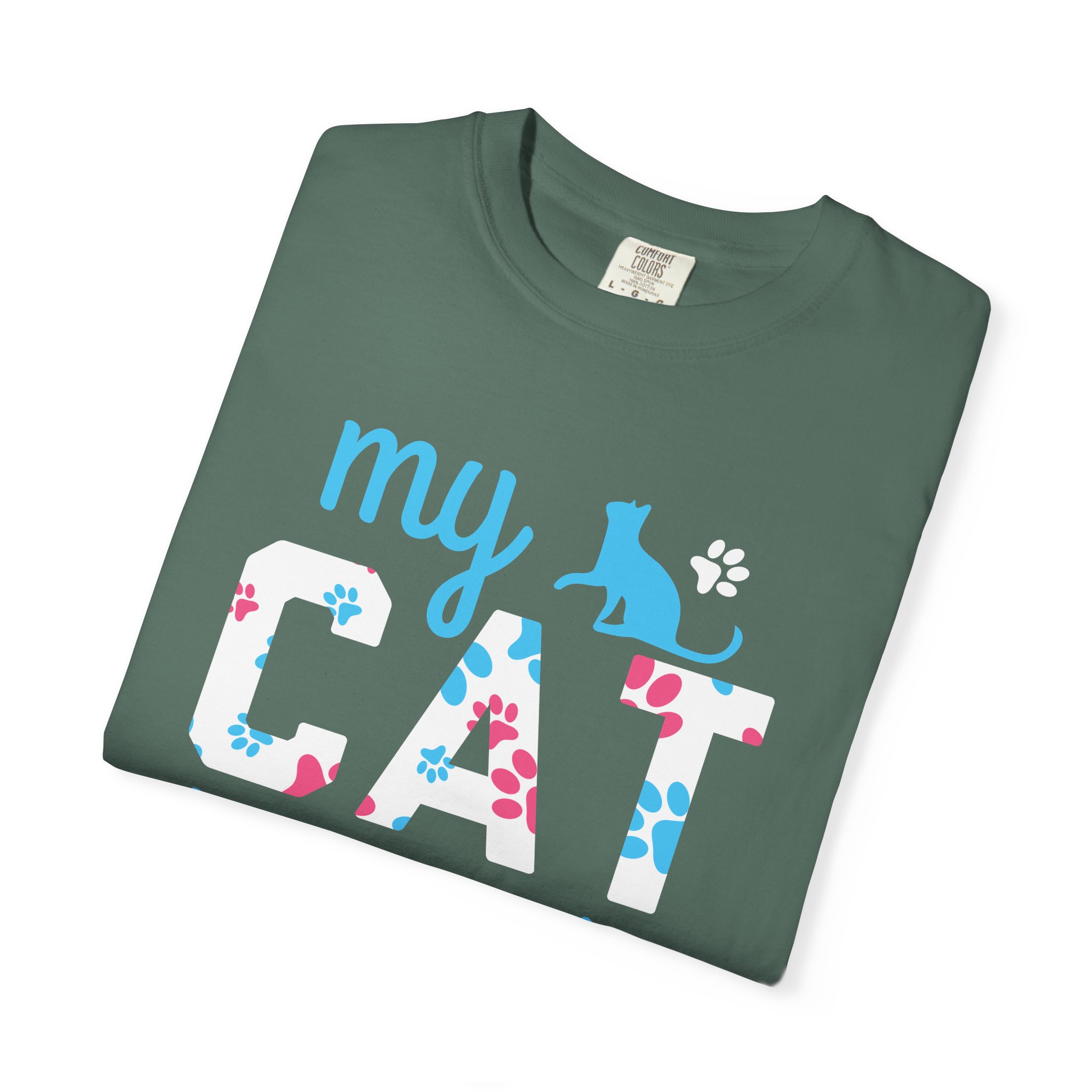 cn - 5.11 - My Cat Thinking I'm Awesome T-Shirt — Funny Cat Lover Tee. - Image 10