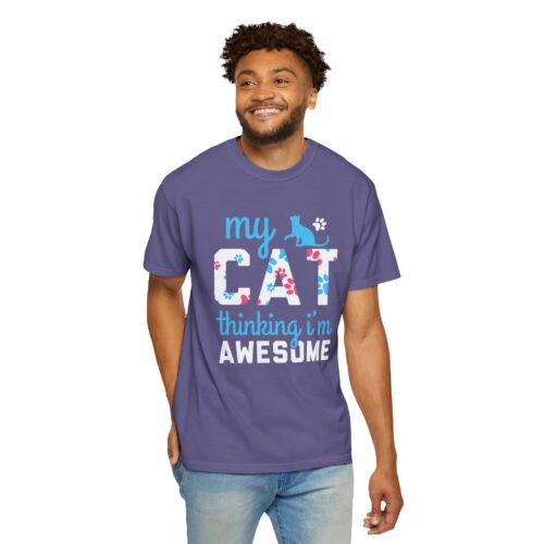 My Cat Thinking I'm Awesome T-Shirt — Funny Cat Lover Tee. - Image 31