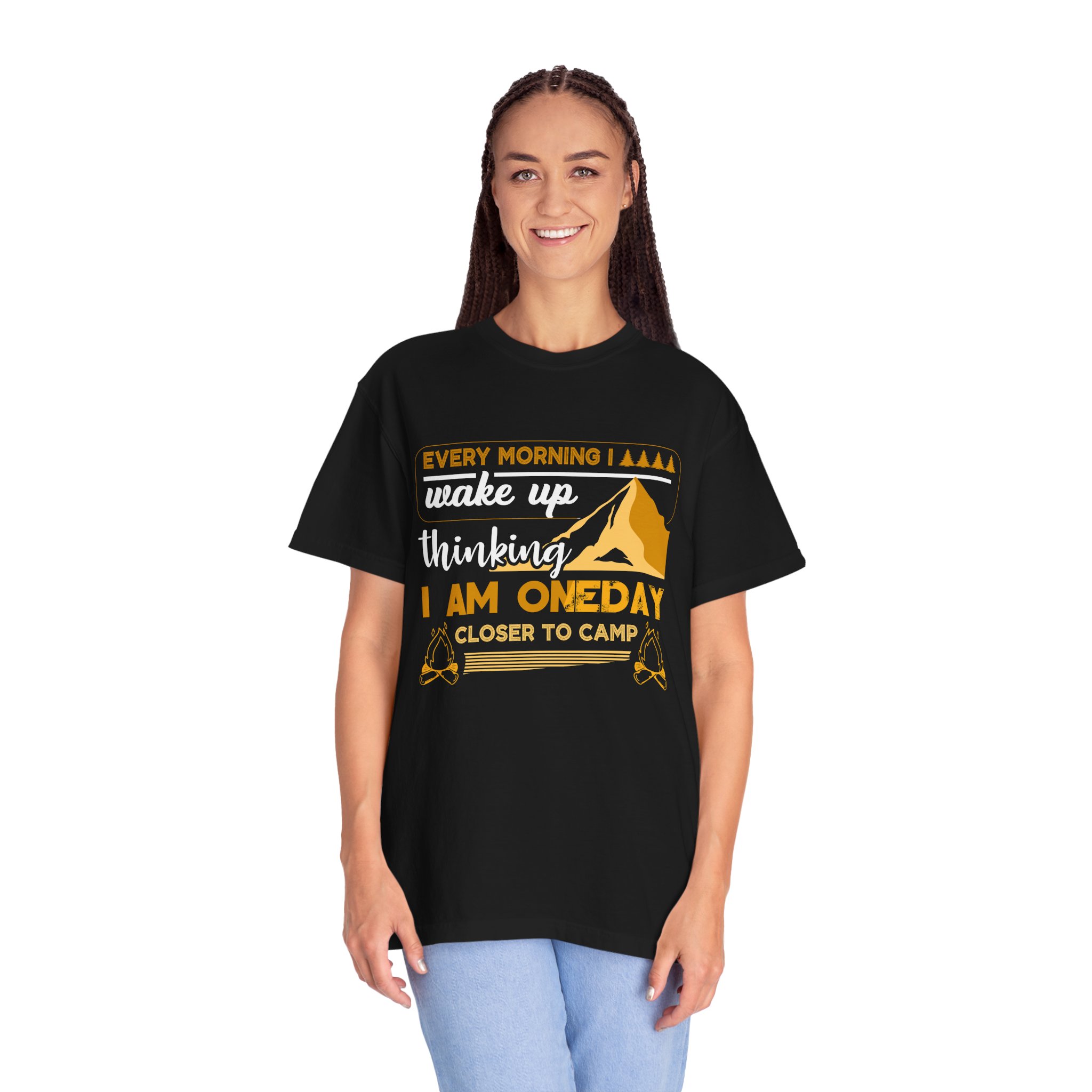 Outdoor Adventure T-Shirt - Unisex Camp Vibes, Hiking Gear, Summer Camping, Gift for Nature Lovers, Outdoorsy Apparel. - Image 4