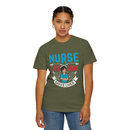 Nurse Live Love T-shirt, Unisex Medical Apparel, Gift for Nurses, Healthcare Worker Tee, Funny Nurse Shirt. - Image 21