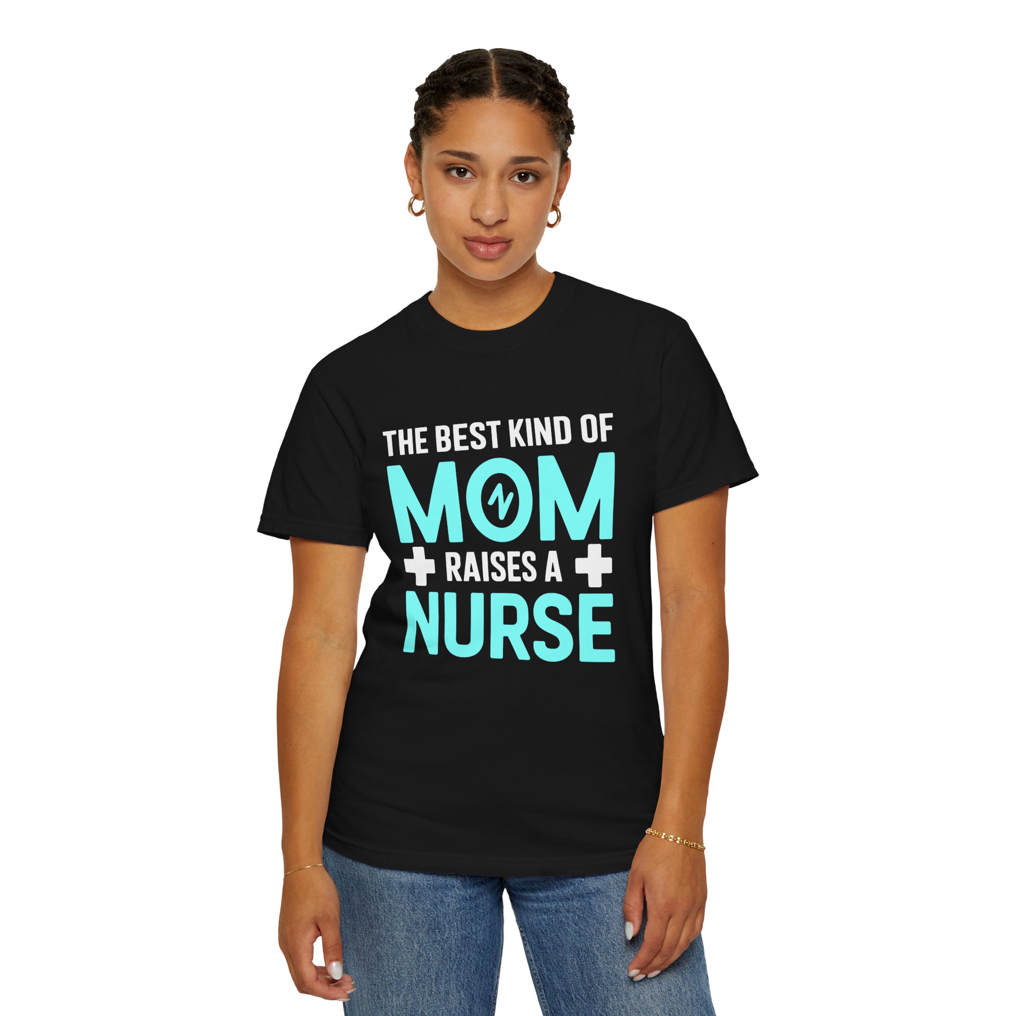 Gift for Nurse Mom | Unisex Garment-Dyed T-Shirt | Perfect for Nursing Students, Mother's Day, Birthdays, Casual Wear. - Image 13